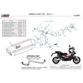 Mivv Suono Honda X-Adv