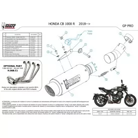 Mivv GP PRO Honda CB 1000 R