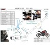 Mivv Echappement Sport Complet Noir Honda CB 125 R H.077.LXBP + ACC.073.A1