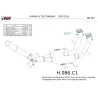 Mivv Suppressor du Catalyseur Honda XL 750 Transalp
