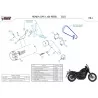 Mivv HR-1 Nero fondello carbonio Honda CMX 1100 REBEL