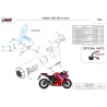 Mivv MK3 Carbon Honda CBR 500 R H.093.SM3C