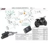 Mivv HR-1 Black carbon end cap HD SPORTSTER S HD.004.LH1BC + ACC.096.A2