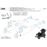 Mivv HR-1 Negro HD CVO ROAD GLIDE ST / STREET GLIDE / ULTRA LIMITED / ULTRA LIMITED ANNIVERSARY HD.005.LH1BS