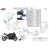Mivv Escape Deportivo Completo Negro Honda CB 650 R H.096.SM3B
