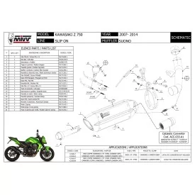 Mivv Suono Kawasaki Z750