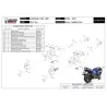 Mivv OVAL Black carbon end cap Kawasaki ZZR 1400 K.023.LVC