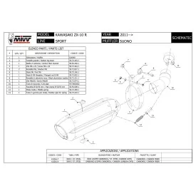 Mivv Suono Kawasaki Ninja ZX-10R