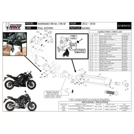 Mivv Suono Kawasaki ER-6N