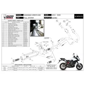 Mivv Suono Kawasaki Versys 650