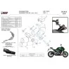 Mivv Double Gun Black Kawasaki Z900