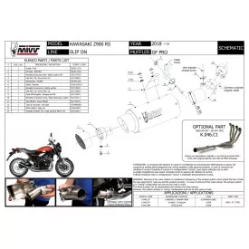Mivv GP PRO Kawasaki Z900 RS