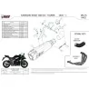 Mivv DELTA RACE Inox Kawasaki NINJA 1000 SX / TOURER