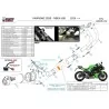Mivv Scarico Sportivo Completo Titanio fondello carbonio Kawasaki Z650 K.057.L4C + ACC.077.A1
