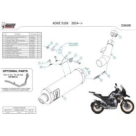 Mivv DAKAR Black Kove 510X KO.003.LDKB