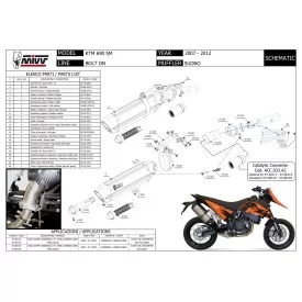 Mivv Suono KTM 690 SM / Superenduro