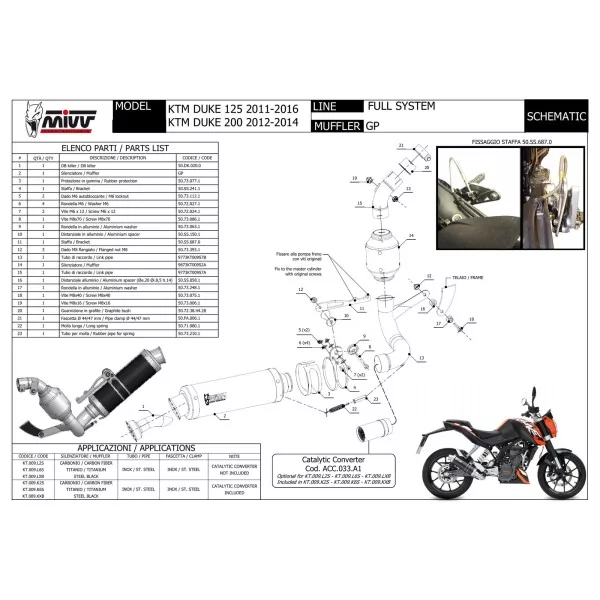 Mivv GP KTM Duke 200