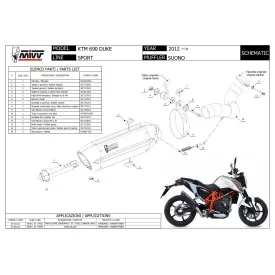 Mivv Suono KTM Duke 690