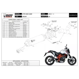 Mivv GP KTM Duke 690