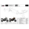 Mivv SPEED EDGE Inox Ktm 1050 ADVENTURE KT.017.LRX