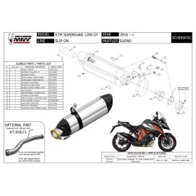 Mivv Suono Ktm 1290 SuperDuke GT