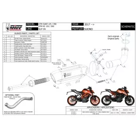 Mivv Suono Ktm Duke 390