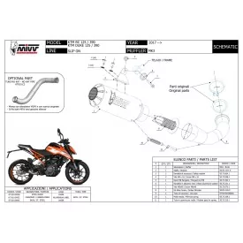 Mivv M3 KTM Duke 125