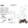 Mivv MK3 Nero Ktm 790 DUKE KT.020.SM3B