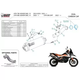 Mivv Oval Ktm 790 Adventure