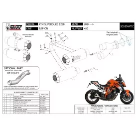 Mivv M3 Ktm 1290 SuperDuke