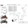 Mivv MK3 Black Ktm 390 DUKE