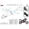 Mivv SPEED EDGE Schwarz Ktm 1290 SUPER ADVENTURE / R / S / T KT.027.LRB