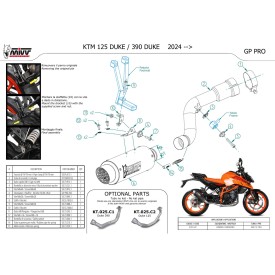 Mivv GPpro Carbon Ktm 390 DUKE KT.031.L2P