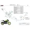 Mivv Echappement Sport Complet Noir Keeway RKF 125