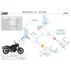 Mivv Ghibli Black Moto Guzzi V7 III