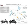 Mivv Ghibli Black Moto Guzzi V7 Classic / V7 II Special M.010.LGB + ACC.033.A2