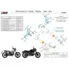 Mivv Ghibli Black Moto Guzzi V7 Classic / V7 II Special