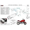 Mivv DELTA RACE Black Moto Guzzi V100 MANDELLO M.015.LDRB