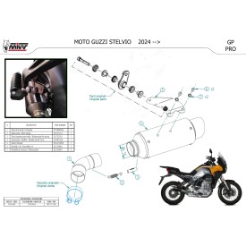 Mivv GPpro Black Moto Guzzi STELVIO M.016.LXBP