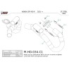 Mivv Collettore Racing Honda CRF 450 R M.HO.034.C1