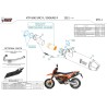 Mivv STR1 Schwarz Ktm 690 ENDURO R M.KT.032.LXBC + ACC.041.A1