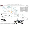 Mivv STR1 Titan Husqvarna 701 ENDURO / SUPERMOTO M.HU.010.L4C + ACC.041.A1