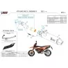 Mivv STR1 Inox Ktm 690 ENDURO R M.KT.032.LXC + ACC.041.A1