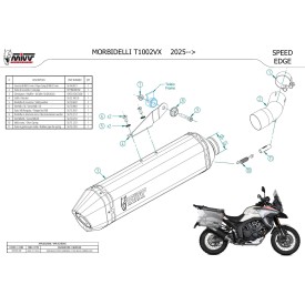 Mivv SPEED EDGE Schwarz Morbidelli T1002VX MO.001.LRB