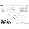 Mivv Echappement Sport Complet Noir Honda SH 125