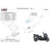 Mivv MOVER Nero Suzuki BURGMAN 400 MV.SU.0001.LV + ACC.046.A1
