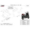 Mivv MOVER Negro Yamaha X-MAX 125 MV.YA.0002.LV + ACC.044.A1