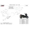 Mivv MOVER Noir Yamaha X-MAX 300 MV.YA.0001.LV + ACC.044.A1