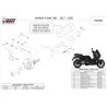 Mivv MOVER Negro Yamaha X-MAX 300 MV.YA.0001.LV + ACC.044.A1