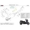 Mivv MOVER Schwarz Yamaha X-MAX 300